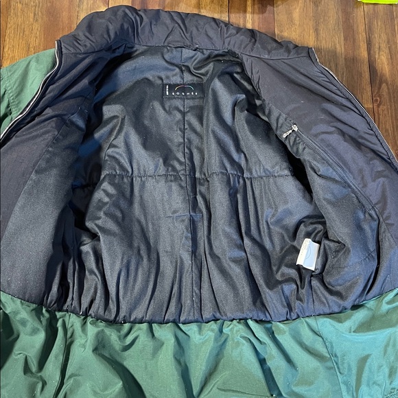 Bogner green ski jacket vintage belted - Picture 7 of 15